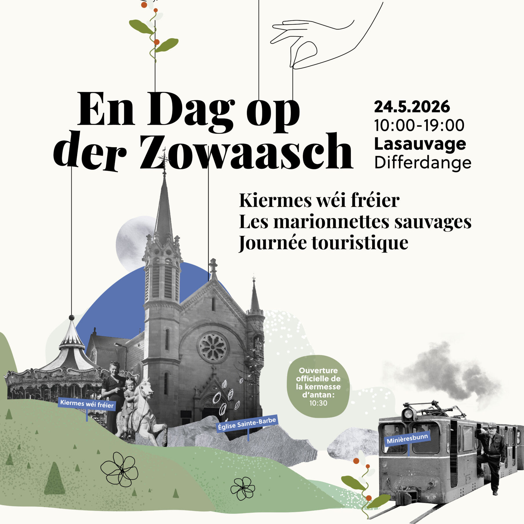 A day in Lasauvage ‘En dag op der Zouwaasch’